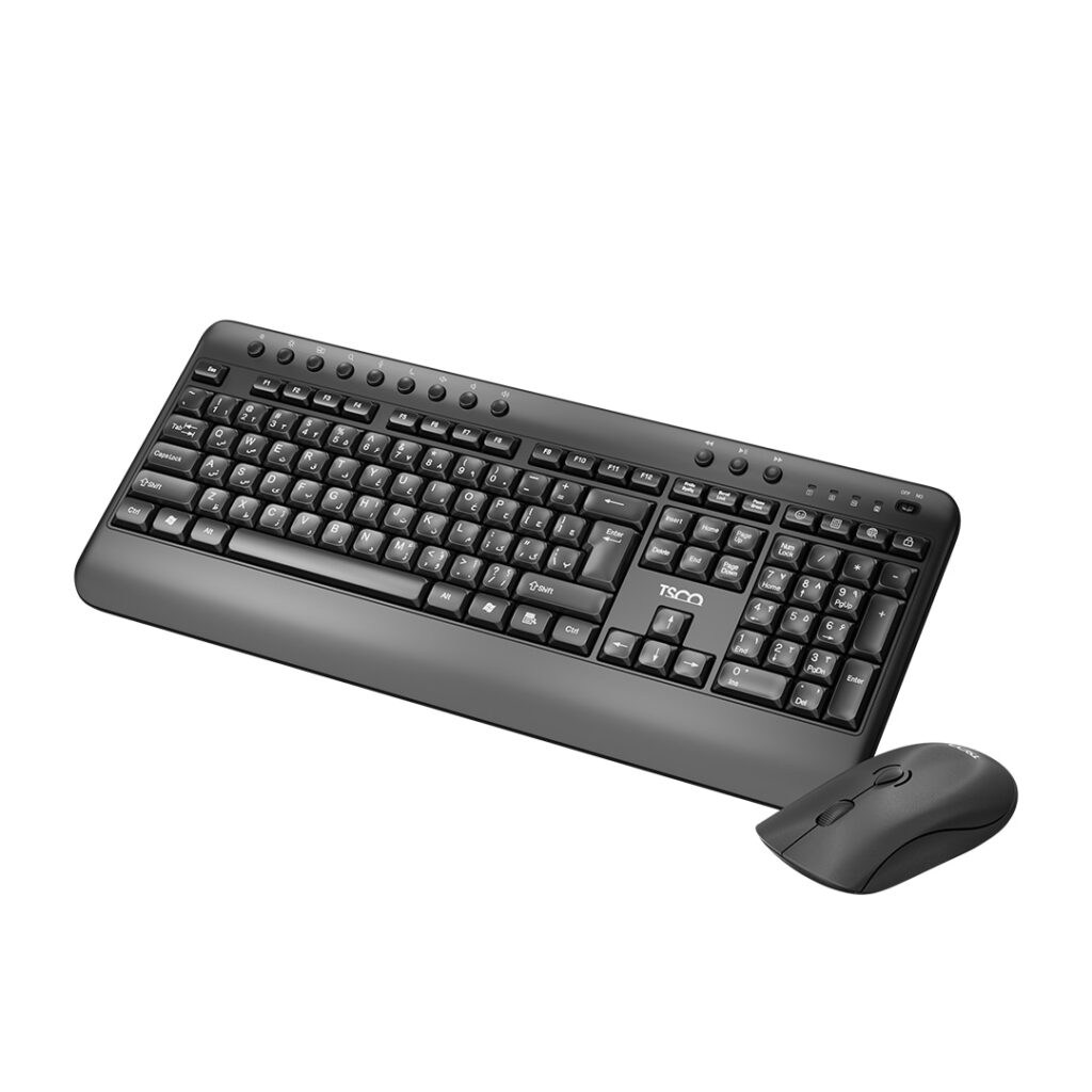 ست کیبورد و ماوس بی‌سیم تسکو مدل TKM-7029W