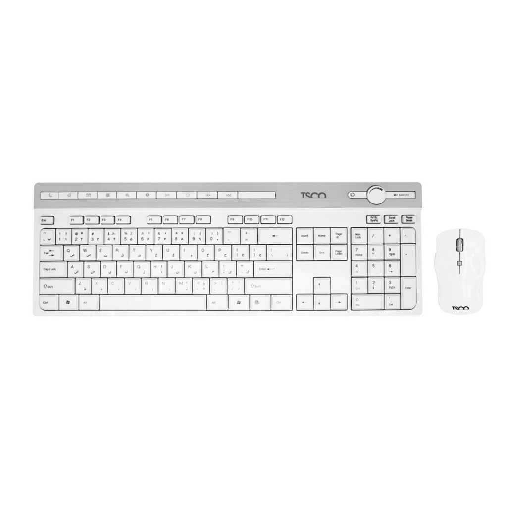 ست کیبورد و ماوس بی‌سیم تسکو مدل TKM-7106W