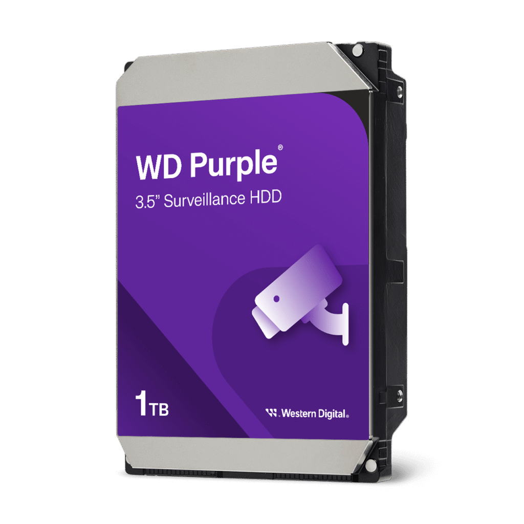 هارد دیسک اینترنال وسترن دیجیتال WD Purple ظرفیت ۱ ترابایت