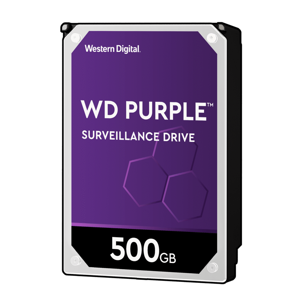 هارد دیسک اینترنال وسترن دیجیتال WD Purple ظرفیت ۵۰۰ گیگابایت